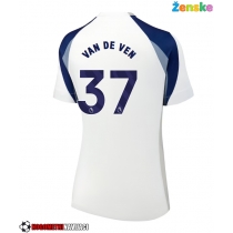 Ženske Nogometnih dresov Tottenham Hotspur Micky van de Ven #37 Domači 2025-26 Kratki rokavi